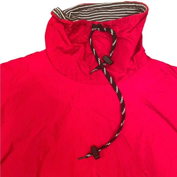 Vintage 90s Esprit red pullover nylon windbreaker size medium - Picture 2 of 16